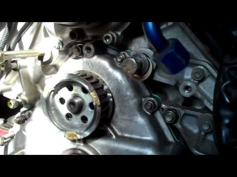 Ferrari 348 engine cam belt change part VII