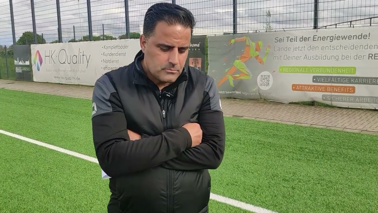  Cemil Temür – Trainer Teutonia Weiden – erste Halbzeit gute Partie, aber die Chancen liegen gelassen 