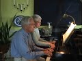 Hungarian Dance #7 by Johannes Brahms - piano four hands