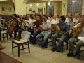 ok, my camera work stinks, but this is 1 of 3 bits of a concert rehearsal of a choir in antioch drawn from most of the faith communities there: sunnis, alevis, catholics, jews and syrian orthodox all singing and playing each other's traditional songs.