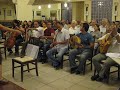 ok, my camera work stinks, but this is 1 of 3 bits of a concert rehearsal of a choir in antioch drawn from most of the faith communities there: sunnis, alevis, catholics, jews and syrian orthodox all singing and playing each other's traditional songs.