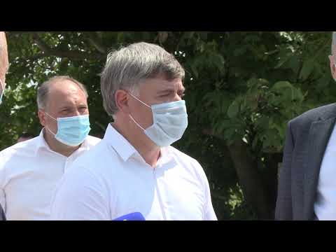 Şeful statului a inspectat construcția drumului din satul Onițcani, raionul Criuleni şi satul Holercani, raionul Dubăsari