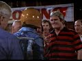 Hooper, Ski, and the stuntgang arrive at the palomino club to find a swat convention with terry bradshaw. A fight starts over 50 cents and everyone gets thrown out.