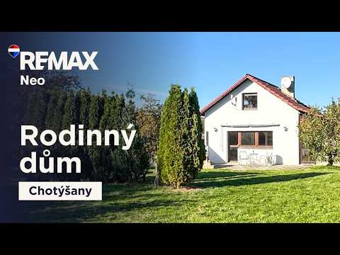 Video Prodej udržovaného rodinného domu 2+kk / 3+ kk s velkou garáží a pozemkem 835 m2, Chotýšany
