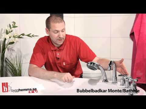 Bubbelbadkar Bathlife Monte B207