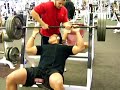 incline bench press 315