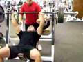 incline bench press 315