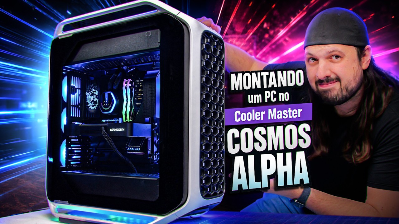 TRANSPLANTANDO nosso PC com 5090 para o COSMOS ALPHA