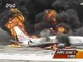 Aeroplane/Airplane explodes on tarmac