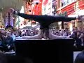 Contortionist Miss Stephanie at Freemont Street Las Vegas
