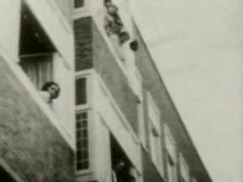 Anne Frank, seen from window
