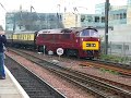 BR D1015 arriving at Edinburgh