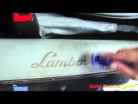 How to clean, protect and condition a★LAMBORGHINI car interior