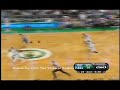 Rondo with the steal and pass to Ray for the dunk.wmv
