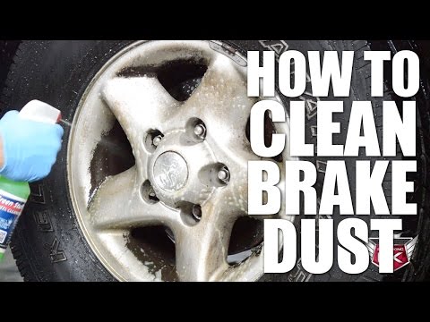 how to eliminate brake dust on bmw