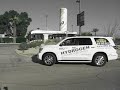 THE GREAT HH2 SUV HAS ARRIVED FOR THE HYDROGEN TOUR. STANDING PROUD...