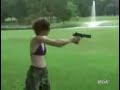 Skinny girl owned by Desert Eagle