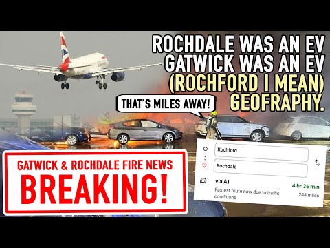 Gatwick Airport Tesla Fire Cover Up | NOT A LOT OF PEOPLE KNOW THAT