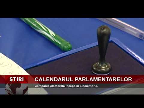 Calendarul alegerilor parlamentare, publicat în M.O.