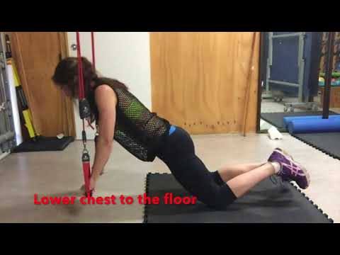 How to… Push ups on Red Cord (TRX)