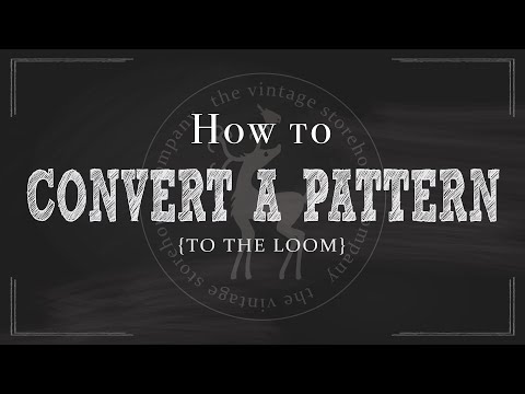 how to convert a knitting pattern gauge