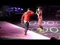 Justin Bieber and Willow Smith dancing