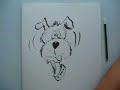 HOW TO DRAW A CARTOON DOG