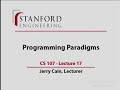 Lecture 17 | Programming Paradigms