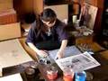 Japanese Traditional Craft Culture Wood Block Prints from Doshisha MBA