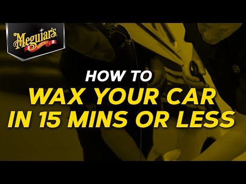 how to apply car wax