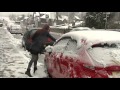 Snow in Scotland Follows Heat Wave - YouTube