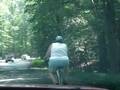 videos de fat lady on bike