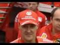 Michael Schumacher testing F2008