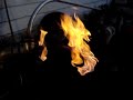 gasifier stove , engine running on wood gas