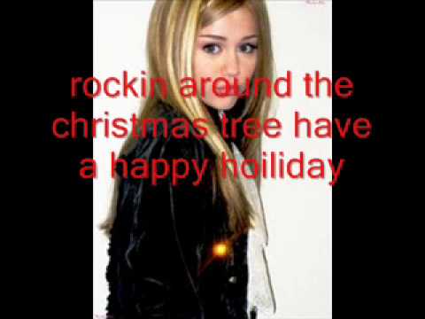 Tekst piosenki Hannah Montana - Rockin' Around the Christmas Tree po polsku