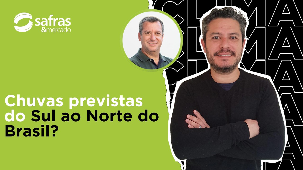 Chuvas favorecem começo do plantio nas regiões produtoras do Brasil? - Clima na Semana