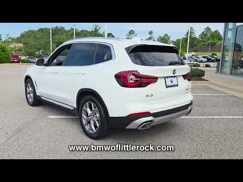 Used 2023 Alpine White BMW SDRIVE30I SPORTS ACTIVITY VEHICLE image 1