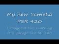 Yamaha PSR 420 - Freestyle