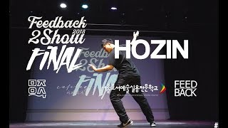 Hozin – 2018 FEEDBACK2SHOW FINAL JUDGE SHOW