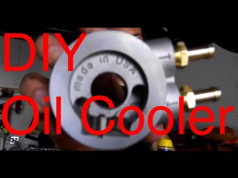 how to fit oil cooler