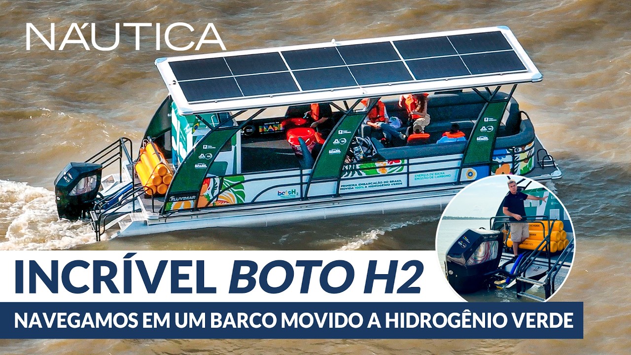 Incrível Boto H2: navegamos em um barco movido a hidrogênio | NÁUTICA