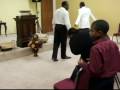 dr. sean souels at rebirth afternoon svce.