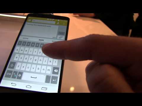how to adjust lg g3 keyboard