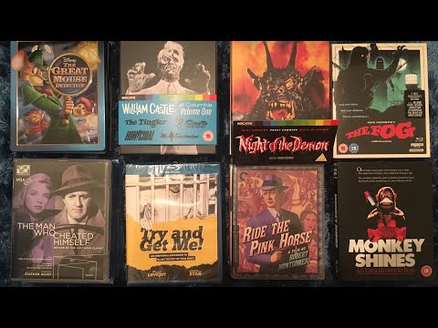 October 2018 Blu ray collection update. Incl Steelbooks, Olive, Indicator, Eureka etc.