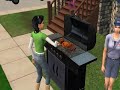 Sims 2; Baby on the Grill