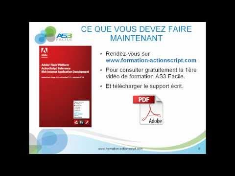 0 Programmer avec Flash Formation ActionScript gratuite 0 Programmer avec Flash Formation ActionScript gratuite