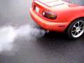 CorkSport Miata 'Drift' Exhaust reving up