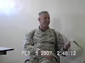 Interview with General Zilmer in Fallujah