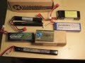 Airsoft Battery Comparison BPS RPS ROF Test 11.1v, 7.4v, 9.6v Lipo vs NiMh Torque Motor