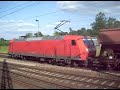 BR 145 mit G�terzug bei Berlin